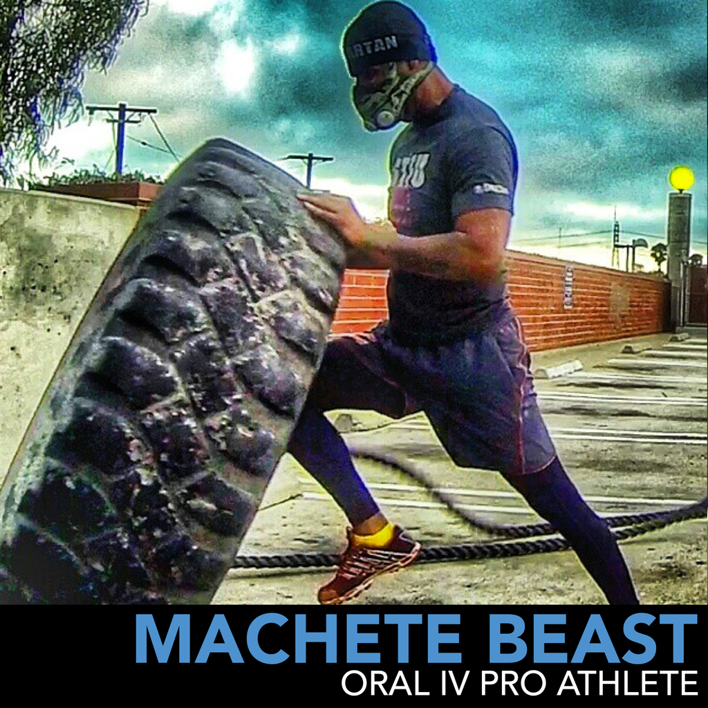 ORAL I.V. athlete, Victor “Machete Beast” Carrillo, Gives Us the Inside Scoop on the Spartan Agoge