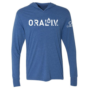 Open image in slideshow, ORAL I.V. Logo T-shirt Hoodie
